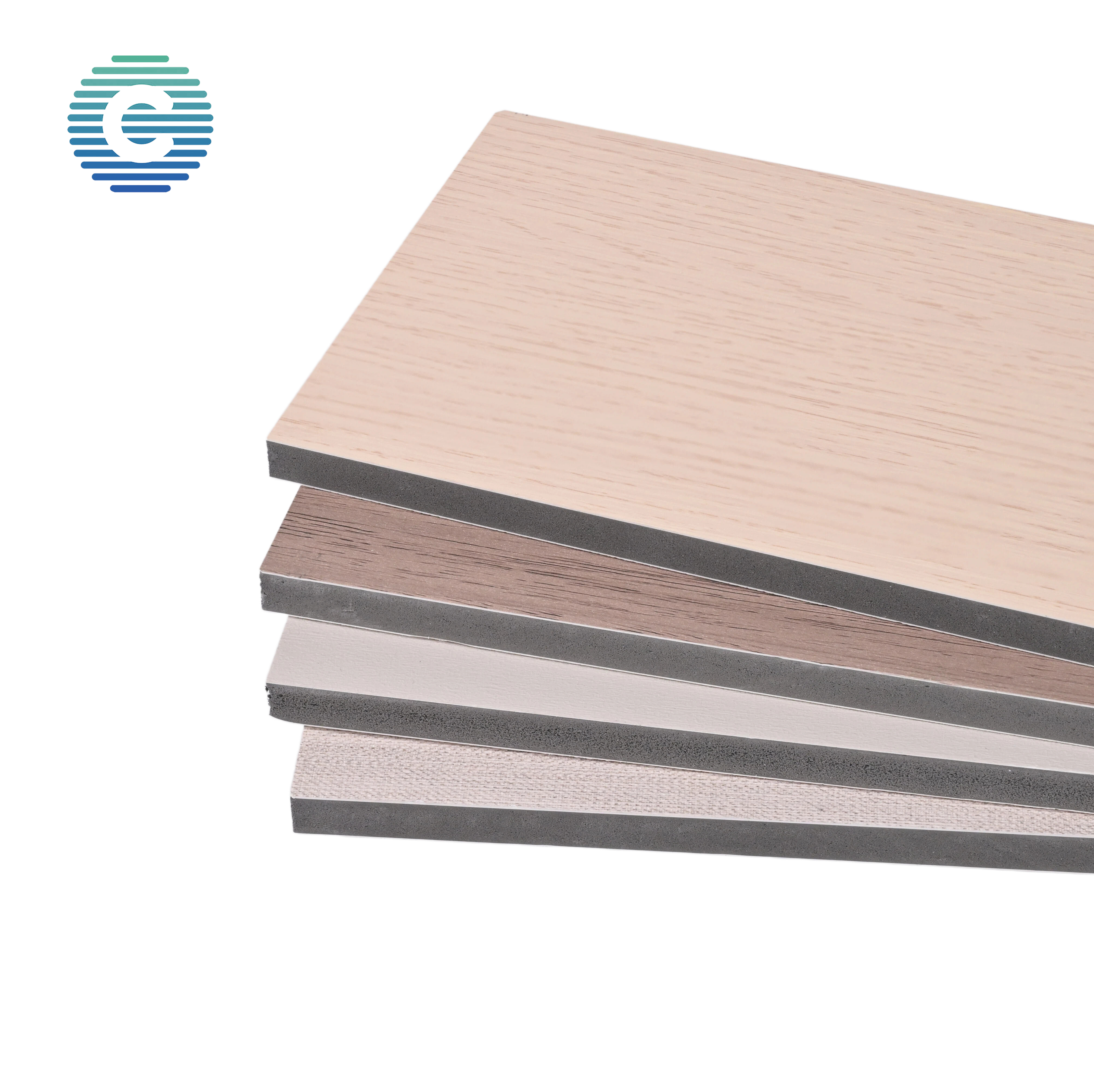 Wood grain wood paneling, exterior texture, veneer, side solid composite board